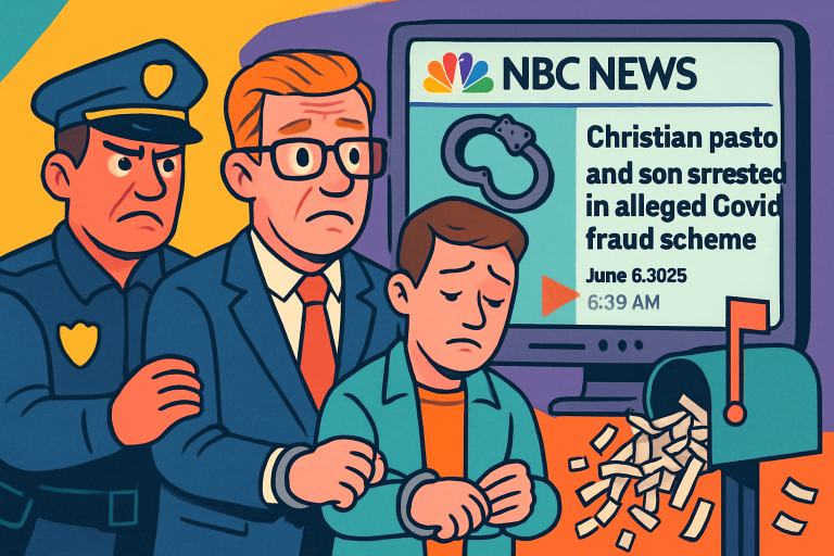 Florida Pastor and Son’s $8 Million Covid Fraud Exposed