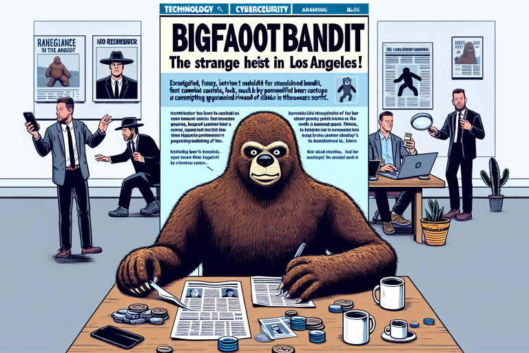 Bigfoot Bandit: The Strange Heist in Los Angeles!