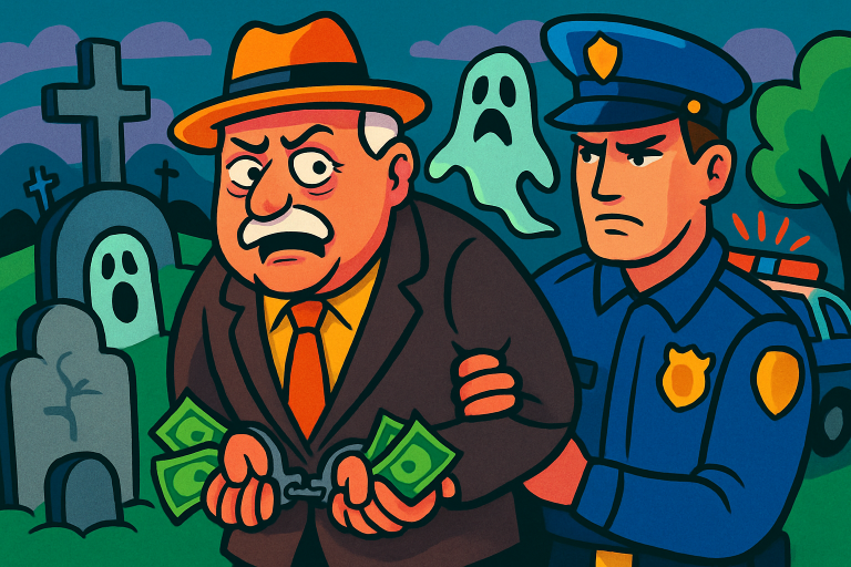 Cemetery Conman Selling Phantom Headstones