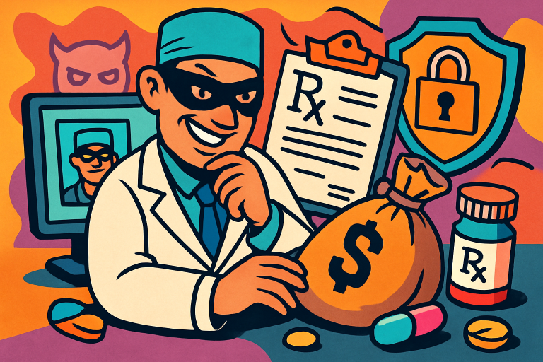 Dr. Who? – Impersonating Doctors for Prescription Heists